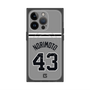 プレミアムスクエアケース with MagSafe［ 読売ジャイアンツ - #43 NORIMOTO - ビジター ］