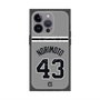 プレミアムスクエアケース with MagSafe［ 読売ジャイアンツ - #43 NORIMOTO - ビジター ］