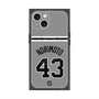 プレミアムスクエアケース with MagSafe［ 読売ジャイアンツ - #43 NORIMOTO - ビジター ］