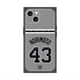 プレミアムスクエアケース with MagSafe［ 読売ジャイアンツ - #43 NORIMOTO - ビジター ］