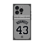 プレミアムスクエアケース with MagSafe［ 読売ジャイアンツ - #43 NORIMOTO - ビジター ］