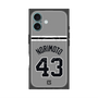 プレミアムスクエアケース with MagSafe［ 読売ジャイアンツ - #43 NORIMOTO - ビジター ］