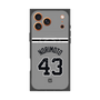 プレミアムスクエアケース with MagSafe［ 読売ジャイアンツ - #43 NORIMOTO - ビジター ］