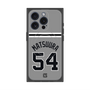 プレミアムスクエアケース with MagSafe［ 読売ジャイアンツ - #54 MATSUURA - ビジター ］