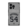 プレミアムスクエアケース with MagSafe［ 読売ジャイアンツ - #54 MATSUURA - ビジター ］
