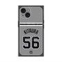 プレミアムスクエアケース with MagSafe［ 読売ジャイアンツ - #56 KITAURA - ビジター ］