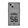 プレミアムスクエアケース with MagSafe［ 読売ジャイアンツ - #56 KITAURA - ビジター ］