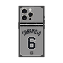 プレミアムスクエアケース with MagSafe［ 読売ジャイアンツ - #6 SAKAMOTO - ビジター ］