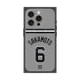 プレミアムスクエアケース with MagSafe［ 読売ジャイアンツ - #6 SAKAMOTO - ビジター ］