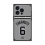 プレミアムスクエアケース with MagSafe［ 読売ジャイアンツ - #6 SAKAMOTO - ビジター ］