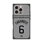 プレミアムスクエアケース with MagSafe［ 読売ジャイアンツ - #6 SAKAMOTO - ビジター ］