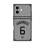 プレミアムスクエアケース with MagSafe［ 読売ジャイアンツ - #6 SAKAMOTO - ビジター ］