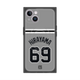 プレミアムスクエアケース with MagSafe［ 読売ジャイアンツ - #69 HIRAYAMA - ビジター ］