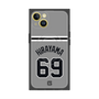 プレミアムスクエアケース with MagSafe［ 読売ジャイアンツ - #69 HIRAYAMA - ビジター ］