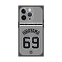 プレミアムスクエアケース with MagSafe［ 読売ジャイアンツ - #69 HIRAYAMA - ビジター ］