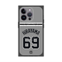 プレミアムスクエアケース with MagSafe［ 読売ジャイアンツ - #69 HIRAYAMA - ビジター ］