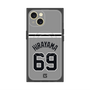プレミアムスクエアケース with MagSafe［ 読売ジャイアンツ - #69 HIRAYAMA - ビジター ］