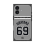 プレミアムスクエアケース with MagSafe［ 読売ジャイアンツ - #69 HIRAYAMA - ビジター ］