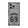 プレミアムスクエアケース with MagSafe［ 読売ジャイアンツ - #69 HIRAYAMA - ビジター ］