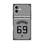 プレミアムスクエアケース with MagSafe［ 読売ジャイアンツ - #69 HIRAYAMA - ビジター ］