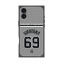 プレミアムスクエアケース with MagSafe［ 読売ジャイアンツ - #69 HIRAYAMA - ビジター ］