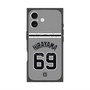 プレミアムスクエアケース with MagSafe［ 読売ジャイアンツ - #69 HIRAYAMA - ビジター ］