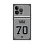 プレミアムスクエアケース with MagSafe［ 読売ジャイアンツ - #70 AIDA - ビジター ］