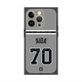 プレミアムスクエアケース with MagSafe［ 読売ジャイアンツ - #70 AIDA - ビジター ］