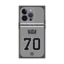 プレミアムスクエアケース with MagSafe［ 読売ジャイアンツ - #70 AIDA - ビジター ］