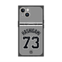 プレミアムスクエアケース with MagSafe［ 読売ジャイアンツ - #73 HASHIGAMI - ビジター ］