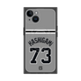 プレミアムスクエアケース with MagSafe［ 読売ジャイアンツ - #73 HASHIGAMI - ビジター ］