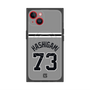 プレミアムスクエアケース with MagSafe［ 読売ジャイアンツ - #73 HASHIGAMI - ビジター ］