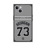 プレミアムスクエアケース with MagSafe［ 読売ジャイアンツ - #73 HASHIGAMI - ビジター ］