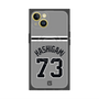 プレミアムスクエアケース with MagSafe［ 読売ジャイアンツ - #73 HASHIGAMI - ビジター ］