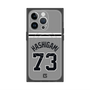 プレミアムスクエアケース with MagSafe［ 読売ジャイアンツ - #73 HASHIGAMI - ビジター ］