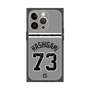 プレミアムスクエアケース with MagSafe［ 読売ジャイアンツ - #73 HASHIGAMI - ビジター ］