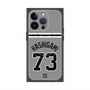 プレミアムスクエアケース with MagSafe［ 読売ジャイアンツ - #73 HASHIGAMI - ビジター ］