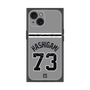 プレミアムスクエアケース with MagSafe［ 読売ジャイアンツ - #73 HASHIGAMI - ビジター ］