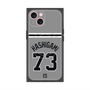 プレミアムスクエアケース with MagSafe［ 読売ジャイアンツ - #73 HASHIGAMI - ビジター ］