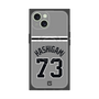 プレミアムスクエアケース with MagSafe［ 読売ジャイアンツ - #73 HASHIGAMI - ビジター ］