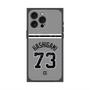 プレミアムスクエアケース with MagSafe［ 読売ジャイアンツ - #73 HASHIGAMI - ビジター ］