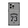 プレミアムスクエアケース with MagSafe［ 読売ジャイアンツ - #73 HASHIGAMI - ビジター ］