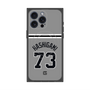 プレミアムスクエアケース with MagSafe［ 読売ジャイアンツ - #73 HASHIGAMI - ビジター ］