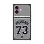 プレミアムスクエアケース with MagSafe［ 読売ジャイアンツ - #73 HASHIGAMI - ビジター ］