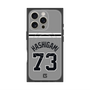 プレミアムスクエアケース with MagSafe［ 読売ジャイアンツ - #73 HASHIGAMI - ビジター ］