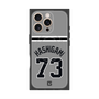 プレミアムスクエアケース with MagSafe［ 読売ジャイアンツ - #73 HASHIGAMI - ビジター ］