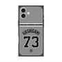 プレミアムスクエアケース with MagSafe［ 読売ジャイアンツ - #73 HASHIGAMI - ビジター ］