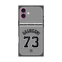 プレミアムスクエアケース with MagSafe［ 読売ジャイアンツ - #73 HASHIGAMI - ビジター ］