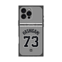プレミアムスクエアケース with MagSafe［ 読売ジャイアンツ - #73 HASHIGAMI - ビジター ］