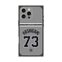 プレミアムスクエアケース with MagSafe［ 読売ジャイアンツ - #73 HASHIGAMI - ビジター ］